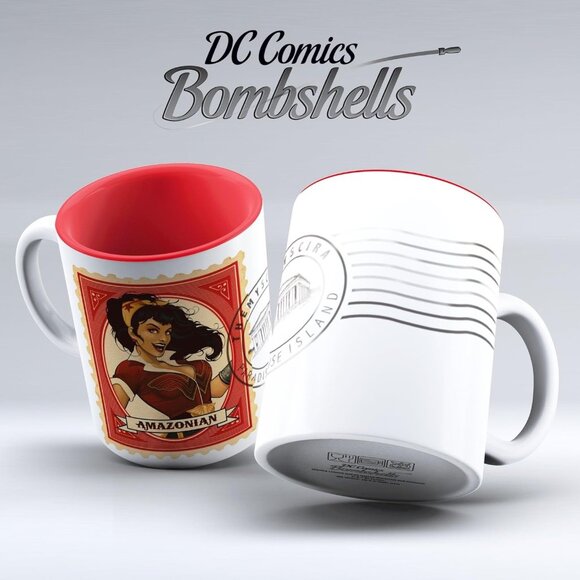 *NEW* SD Toys Mug with design Wonder Woman Amazon, Ceramic, 10 x 14 x 12 cm - Picture 1 of 10